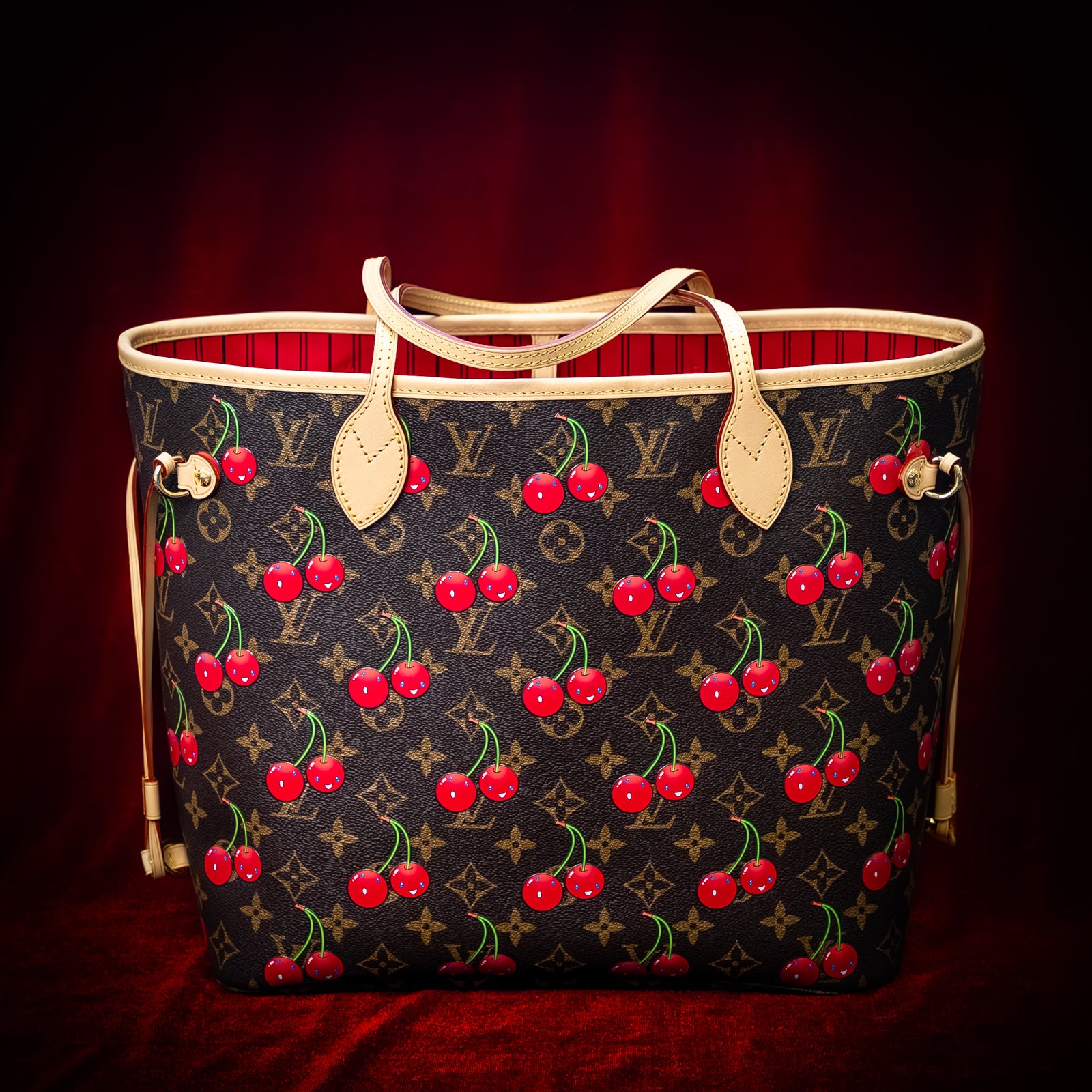 Louis Vuitton x Takashi Murakami Neverfull MM M13263 LV x TM