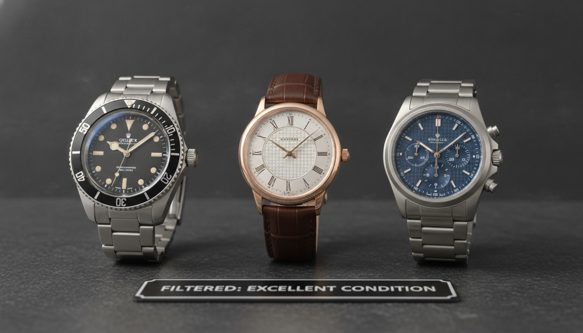 Inside a Curated Pre-Owned Watch Inventory and Its Filter