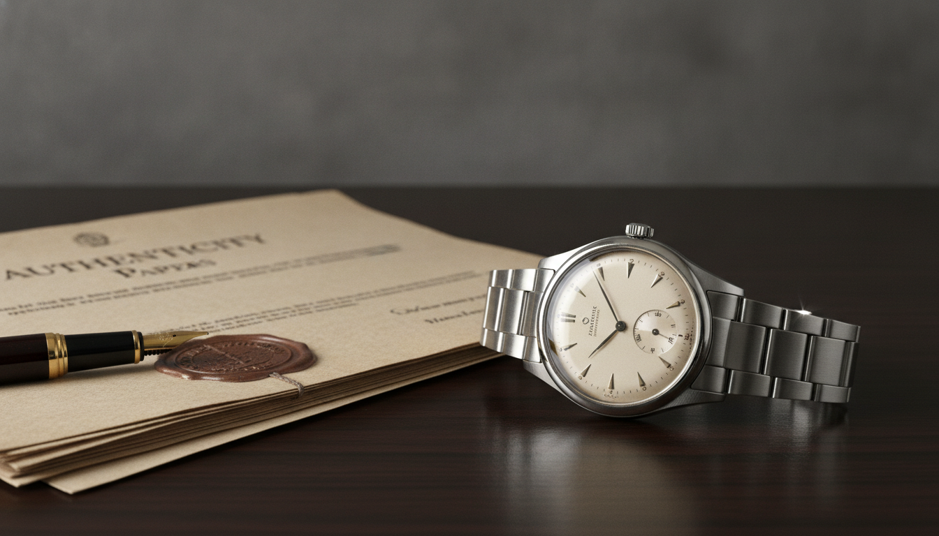 Provenance Papers Distinction Luxury Watch Authentication Guide