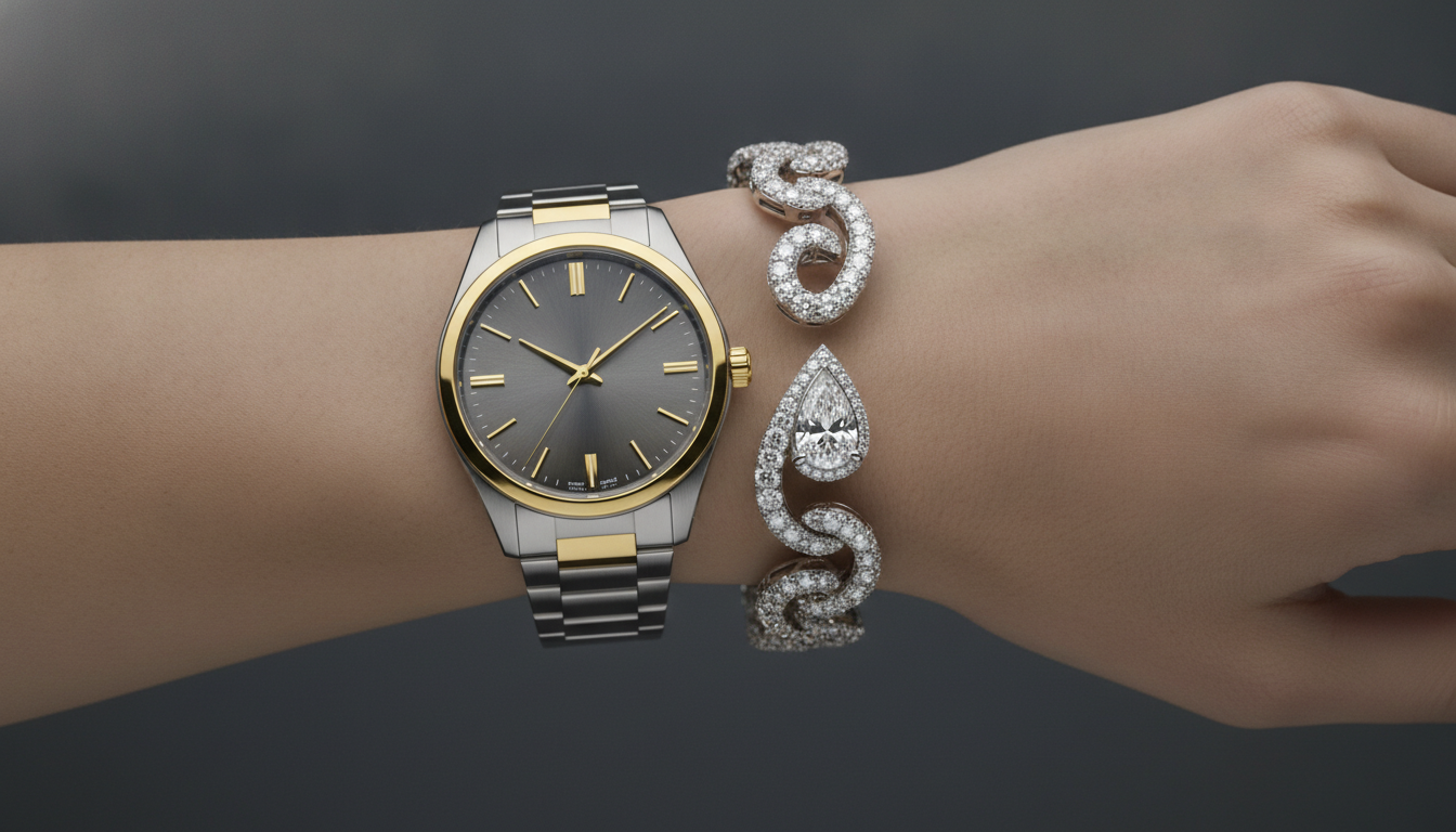 How to Pair a Custom Jewelry Piece With a Luxury Watch