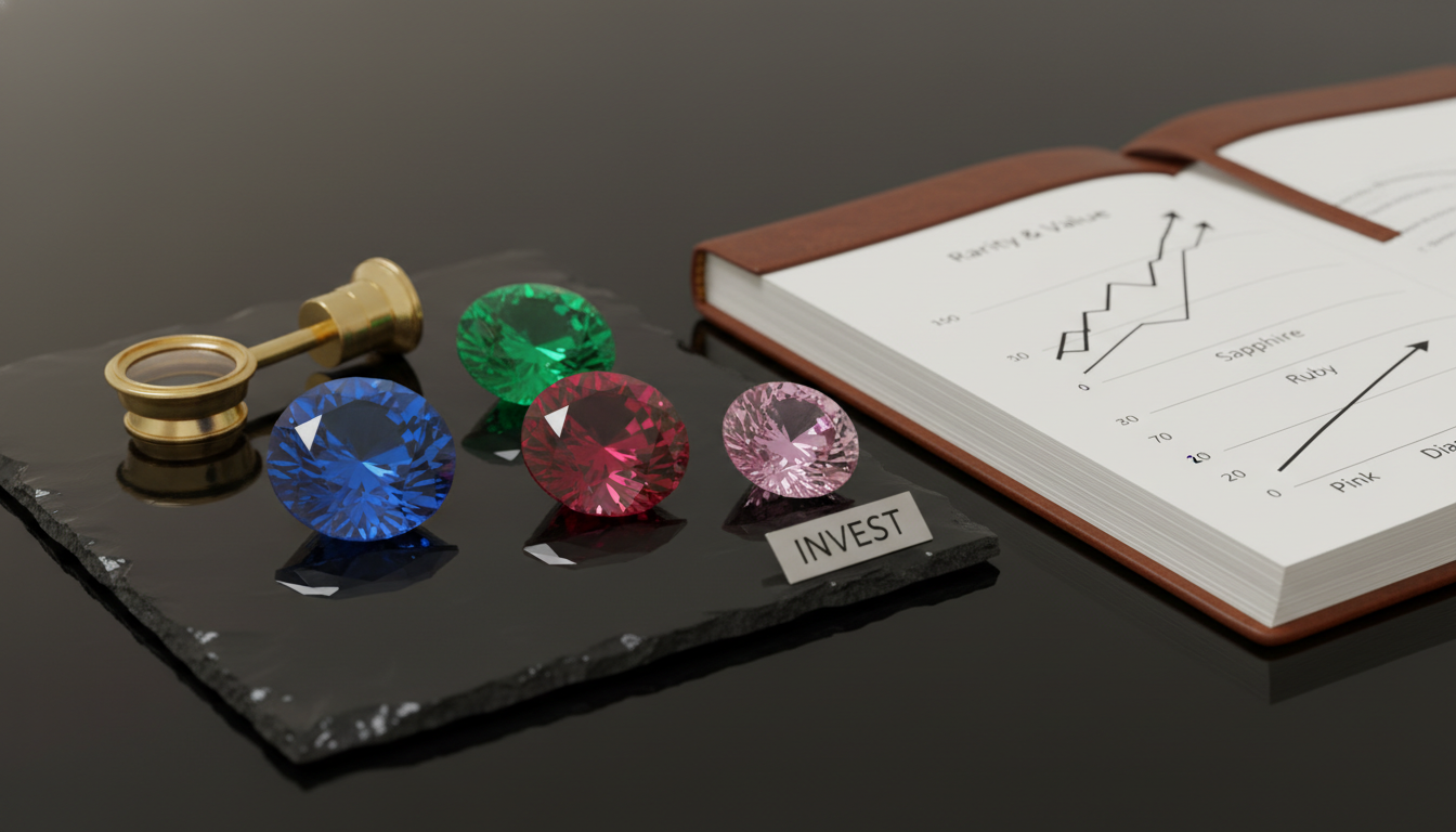 Colored Gemstone Investment: A Data-Driven Guide to Rarity and Value