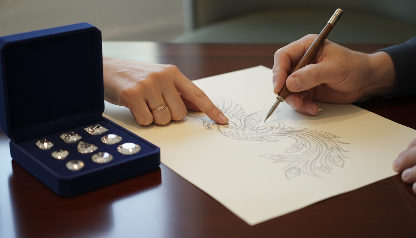 Personalizing Luxury: A Practical Guide to the Custom Jewelry Design Process