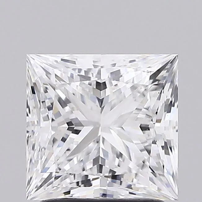 2.00ct Princess Lab Grown Diamond (Colour E, Clarity VS2, IGI Certified)
